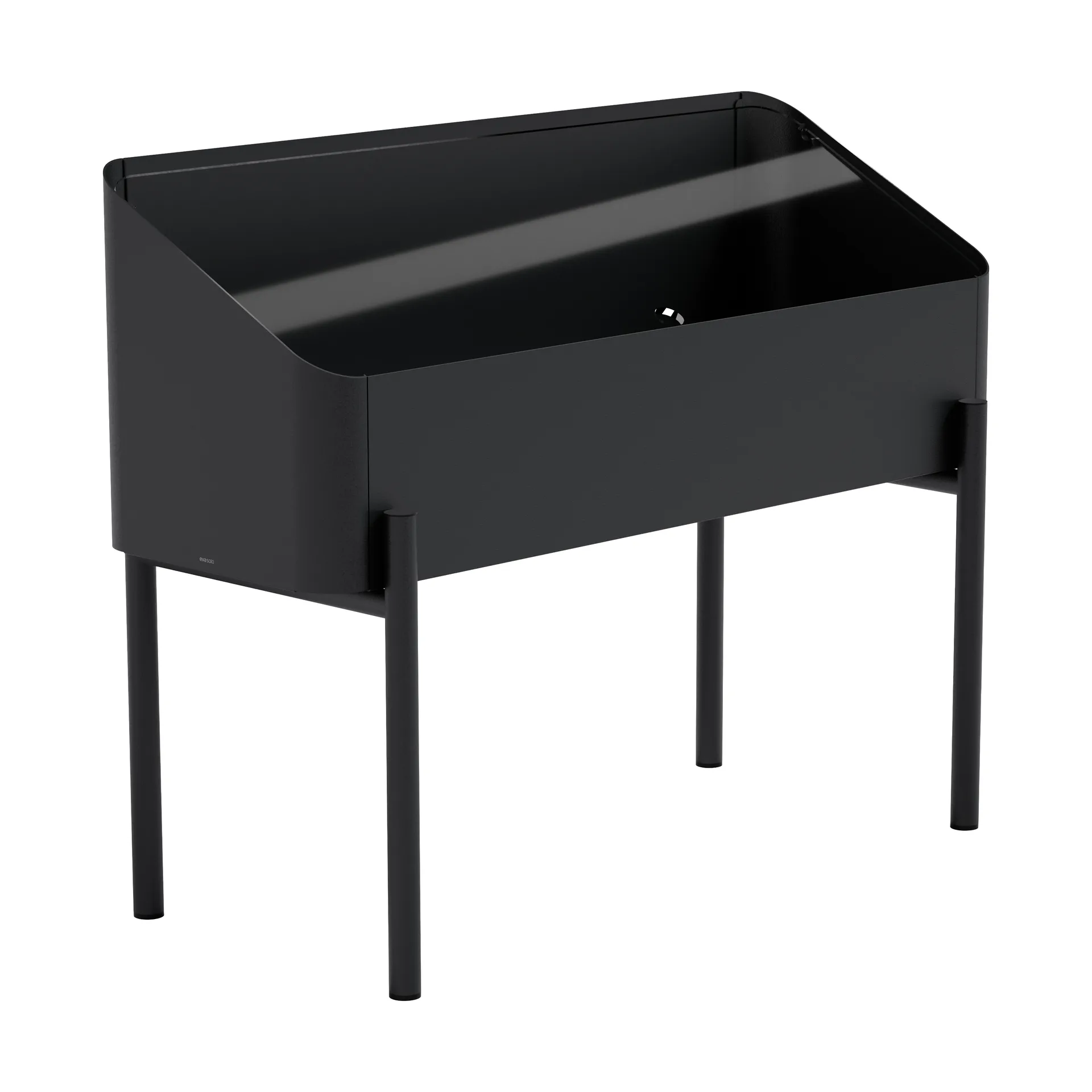 Cassetta per la coltivazione Simply Grow 33x63x80 cm, Nero Eva Solo