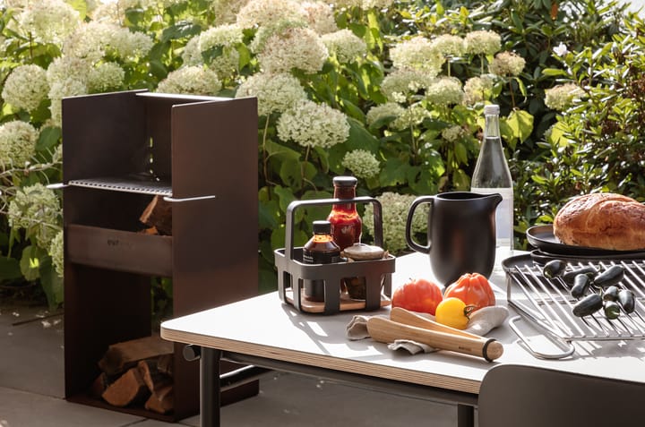 Cestino portacondimenti Nordic Kitchen, Nero Eva Solo