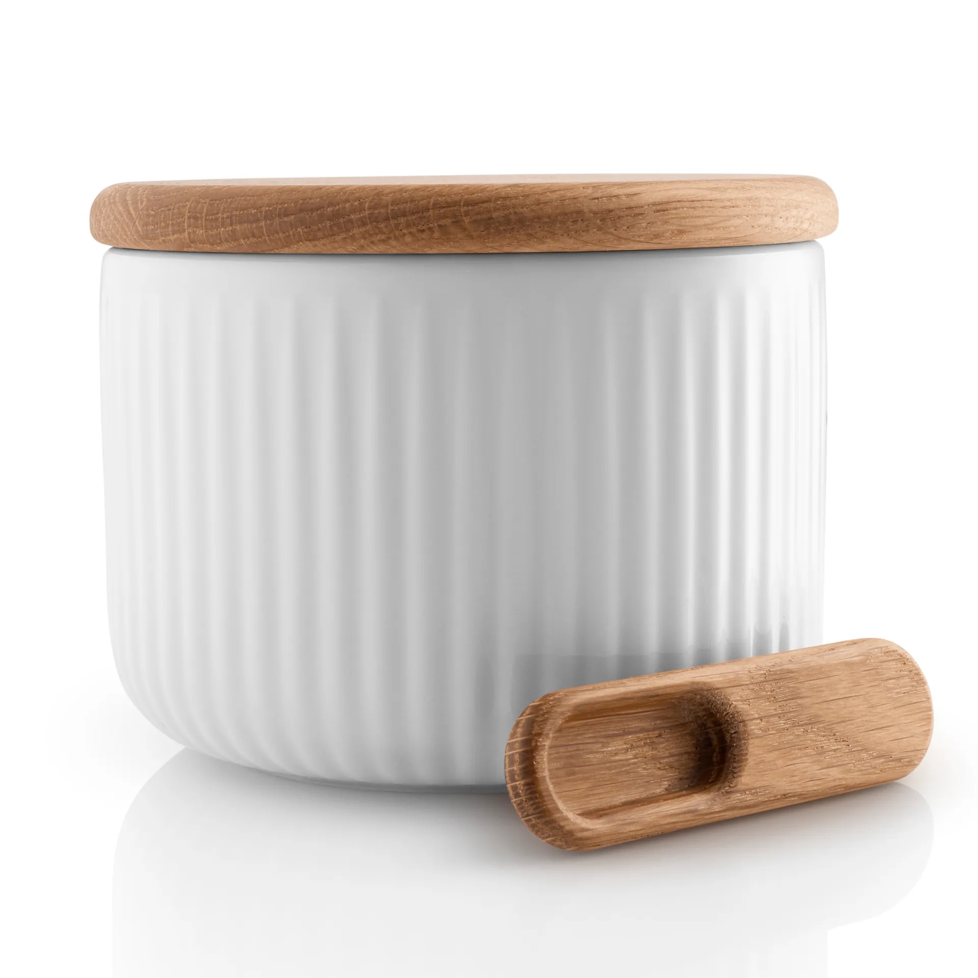 Ciotola con cucchiaio Eva Trio Legio Nova , Bianco Eva Solo