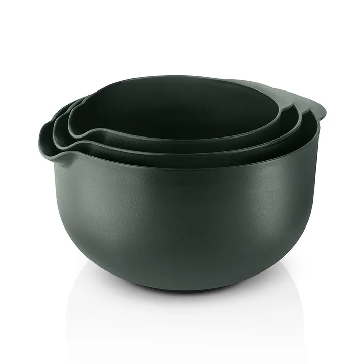 Ciotola per mescolare Eva Trio - Verde smeraldo, 3 pezzi - Eva Solo
