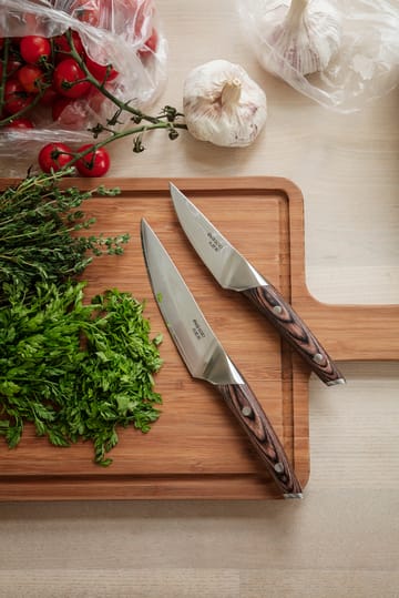 Coltello per erbe Nordic Kitchen 9 cm - Acciaio damascato - Eva Solo