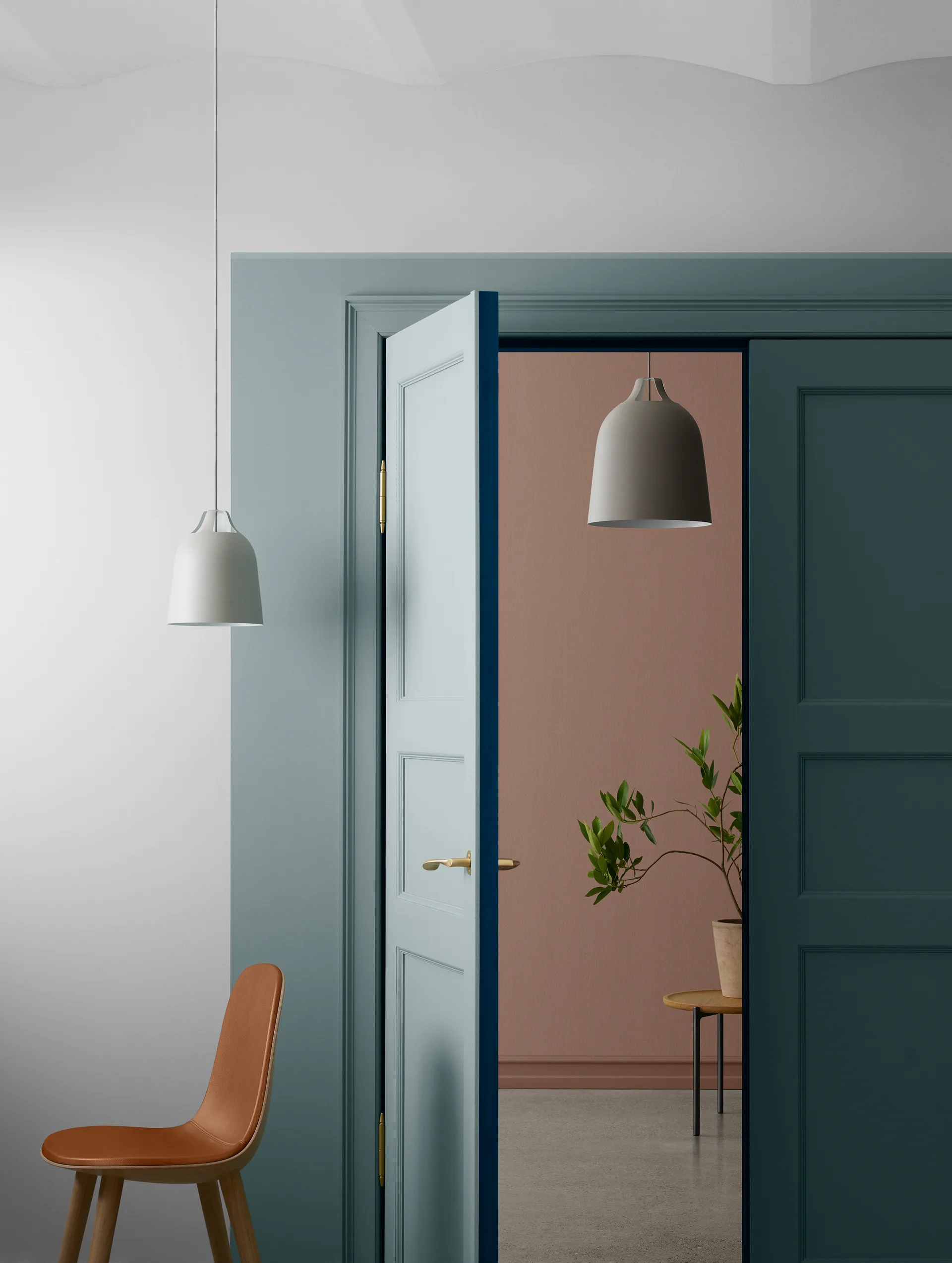 Lampada a sospensione Clover grande Ø35 cm, Stone Eva Solo