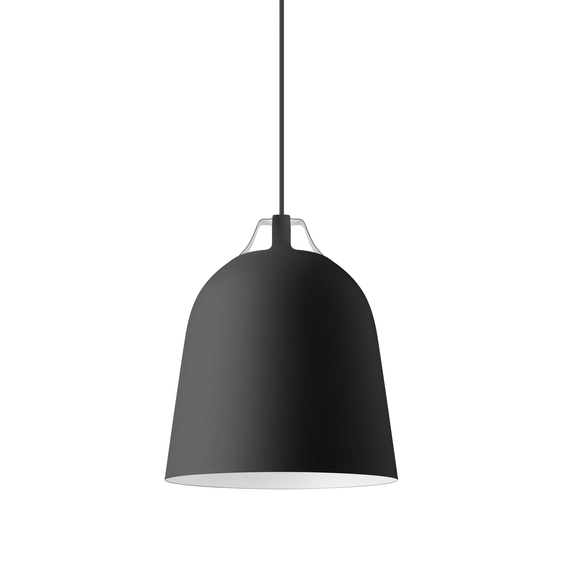 Lampada a sospensione Clover media Ø29 cm, Nero Eva Solo