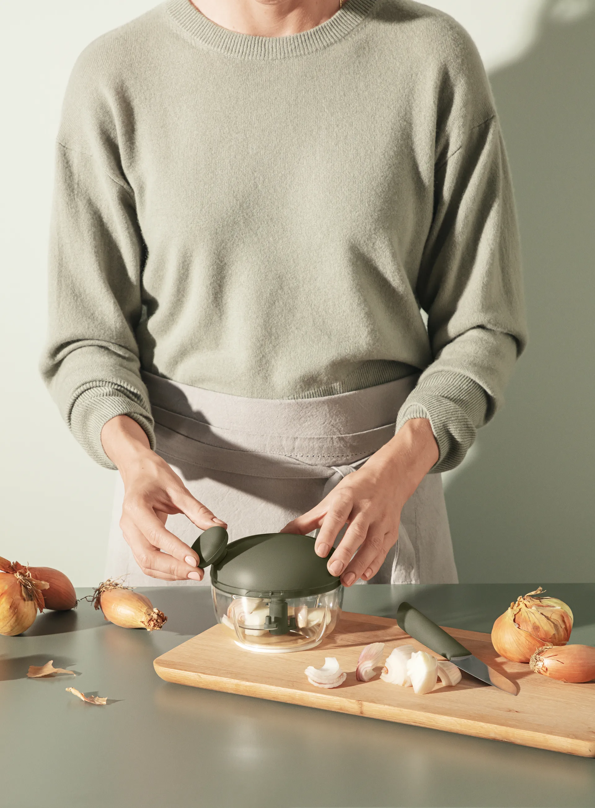 Mini tritatutto Green Tool, Verde Eva Solo