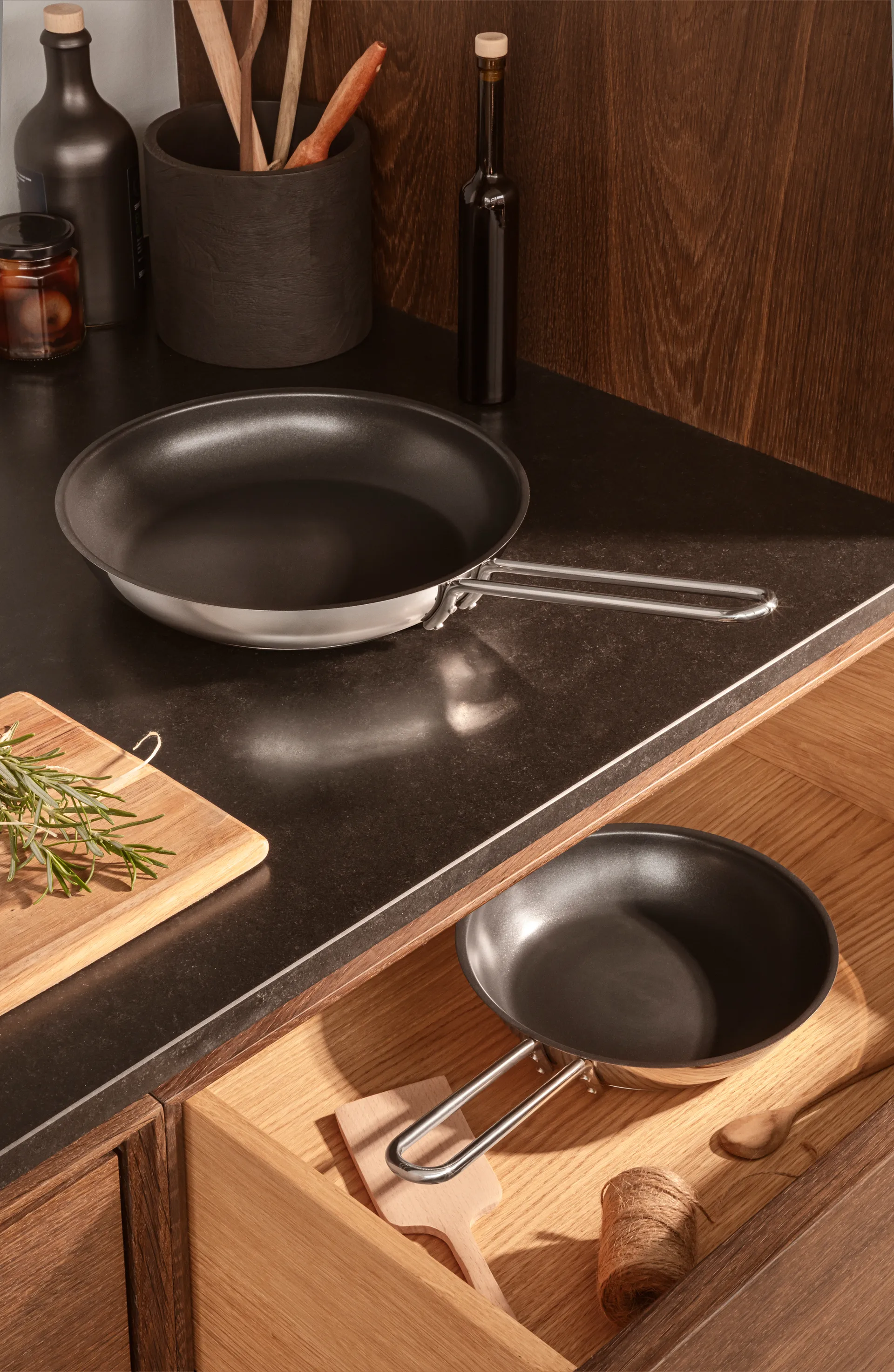 Padella antiaderente Eva Trio in acciaio Inox, 28 cm Eva Solo