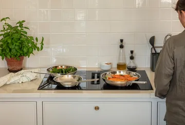 Padella con base in acciaio Eva Solo - Acciaio inossidabile, Ø20 cm - Eva Solo