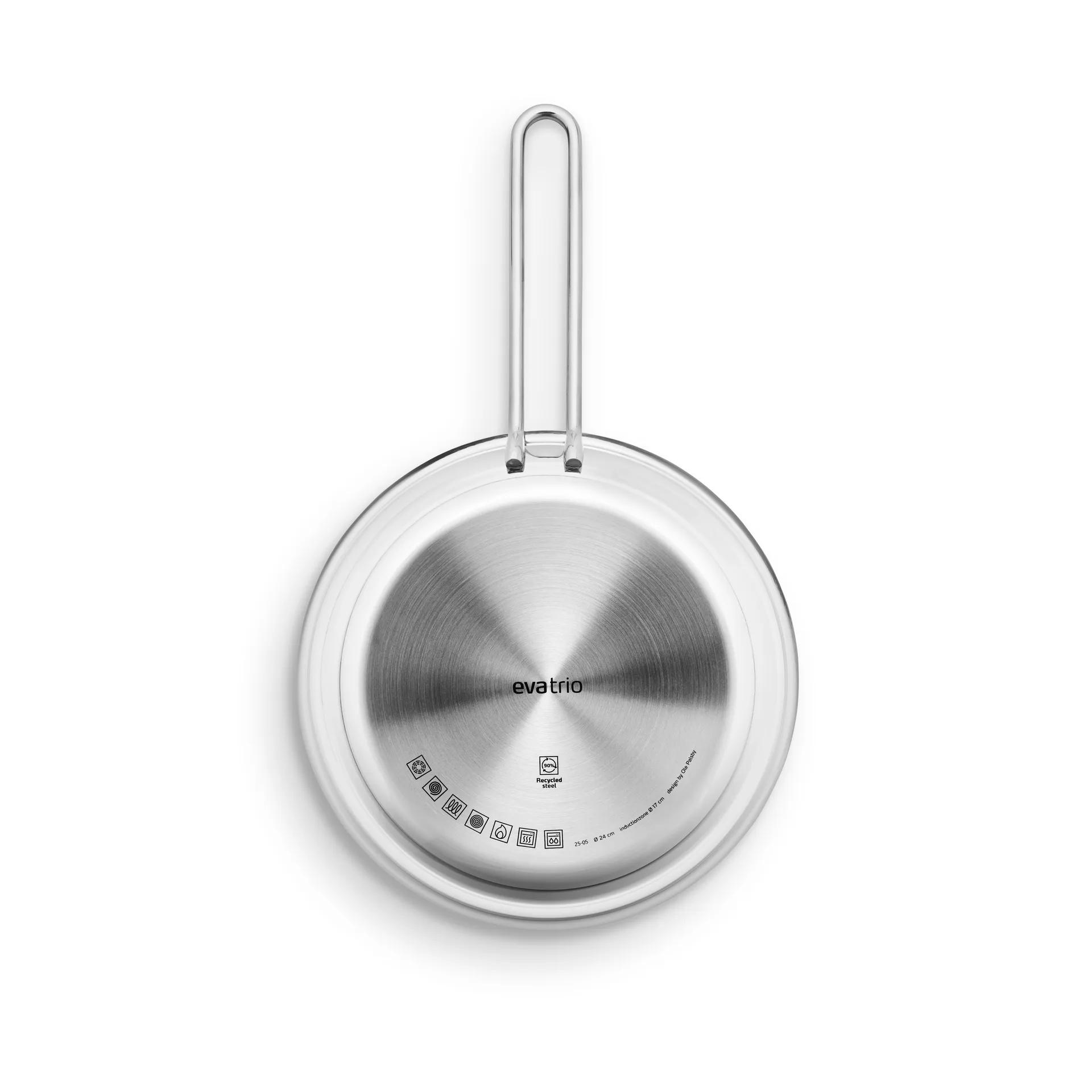 Padella con base in acciaio Eva Solo, Acciaio inox, Ø24 cm Eva Solo