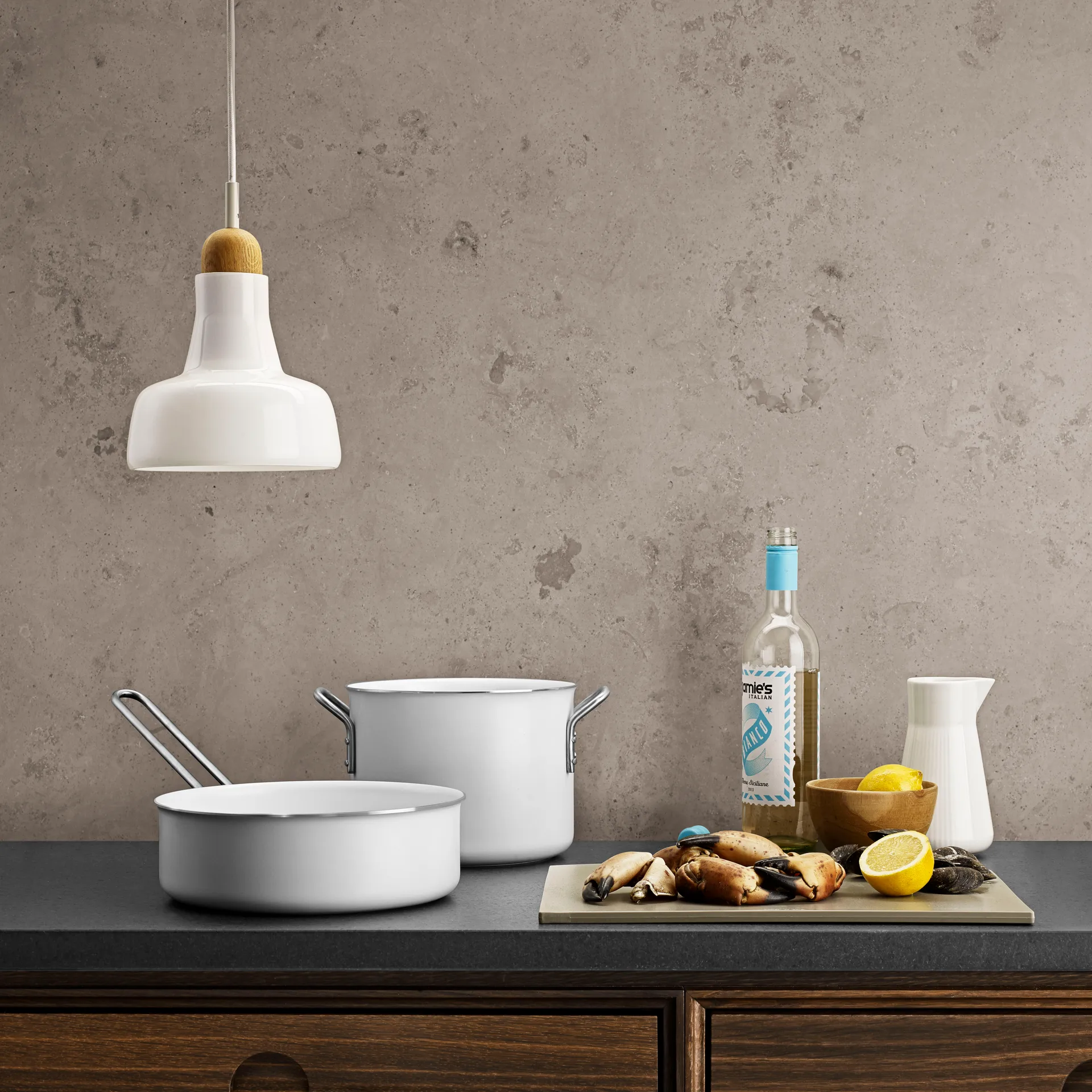 Padella sautè Eva Trio White Line, 24 cm Eva Solo