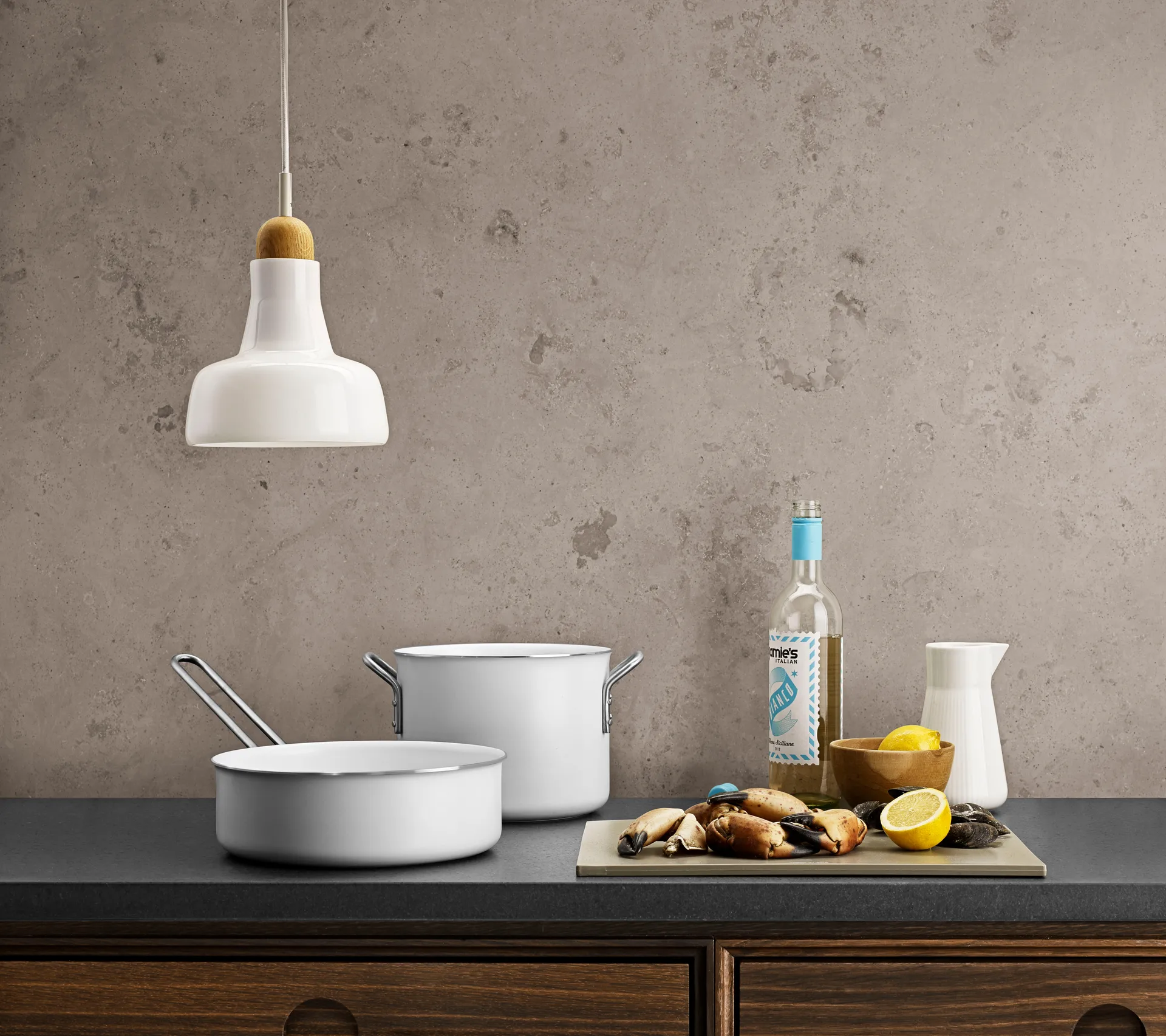 Pentola ceramica antiaderente Eva Trio White Line, 4,8 L Eva Solo