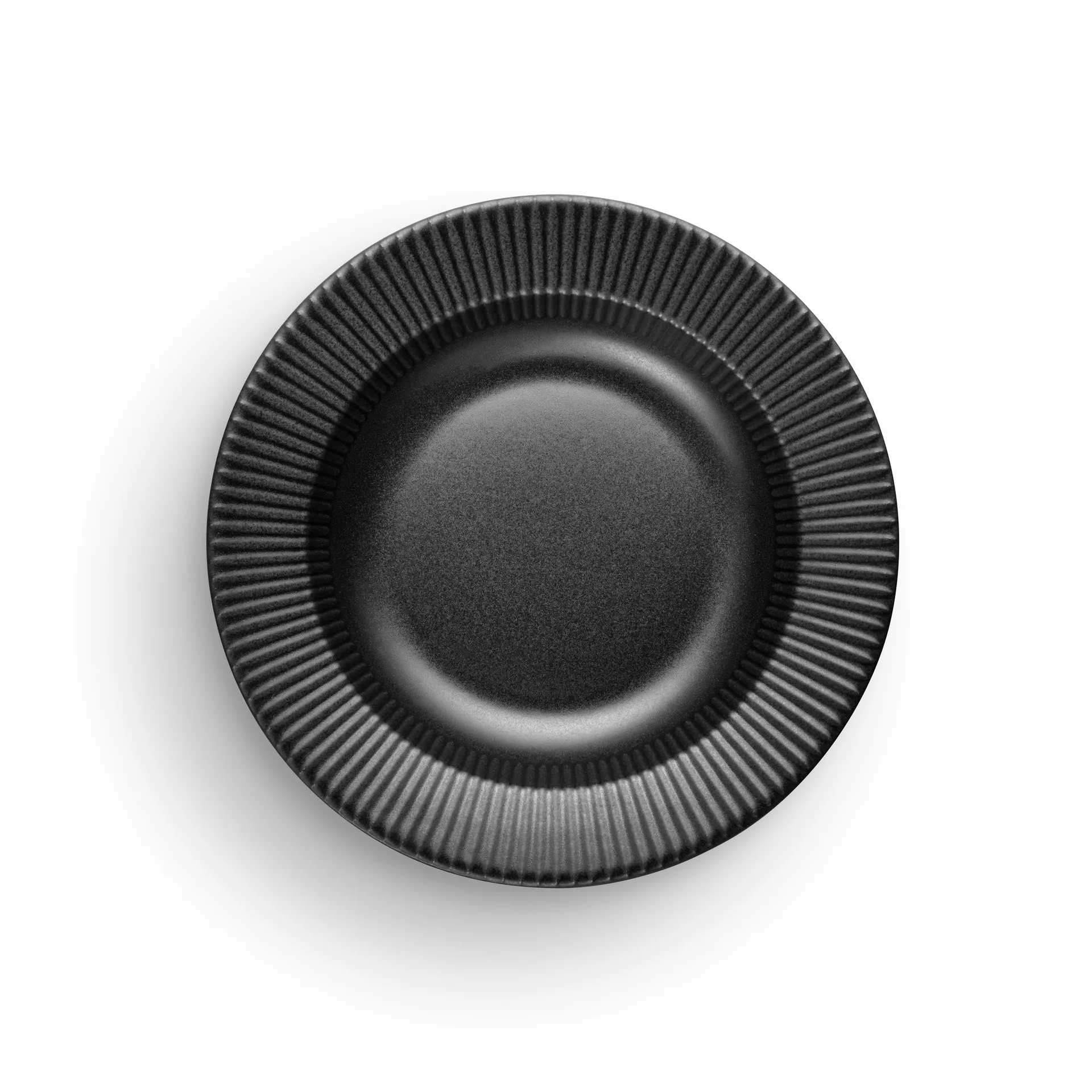 Piatto fondo Eva Trio Legio Nova 22 cm, Nero Eva Solo