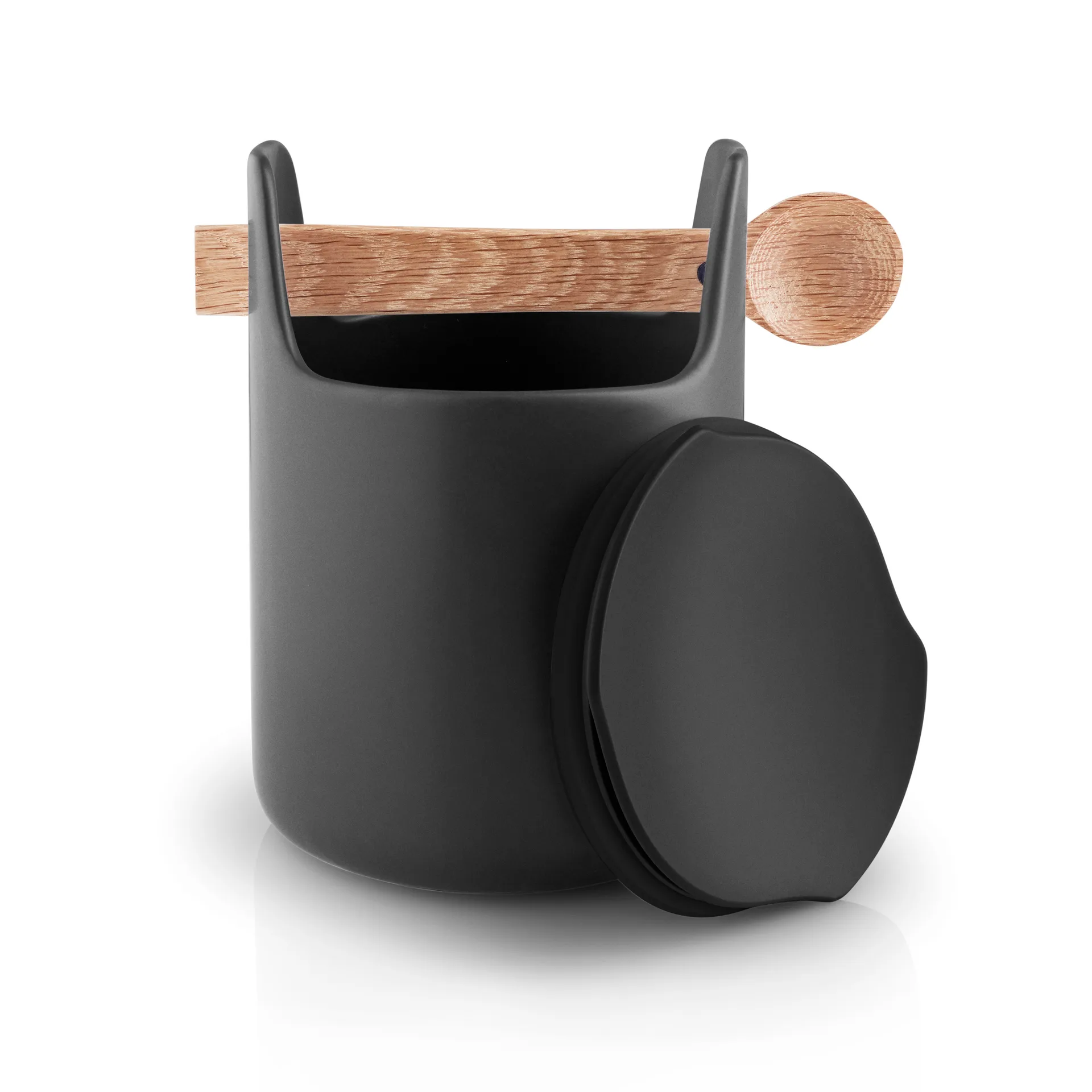Porta utensili Eva Solo con cucchiaio e coperchio 15 cm, nero Eva Solo
