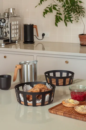Portapane Nordic Kitchen - Nero, grande, Ø24,5 cm - Eva Solo