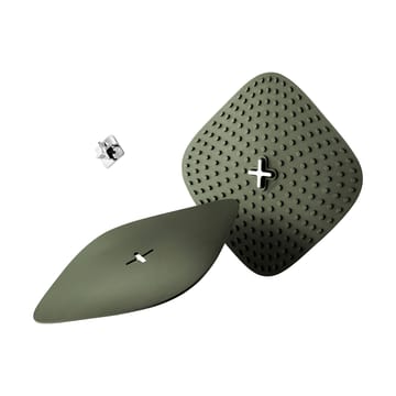 Presine Green Tool con gancio 18x18 cm, confezione da 2 pezzi - Verde - Eva Solo