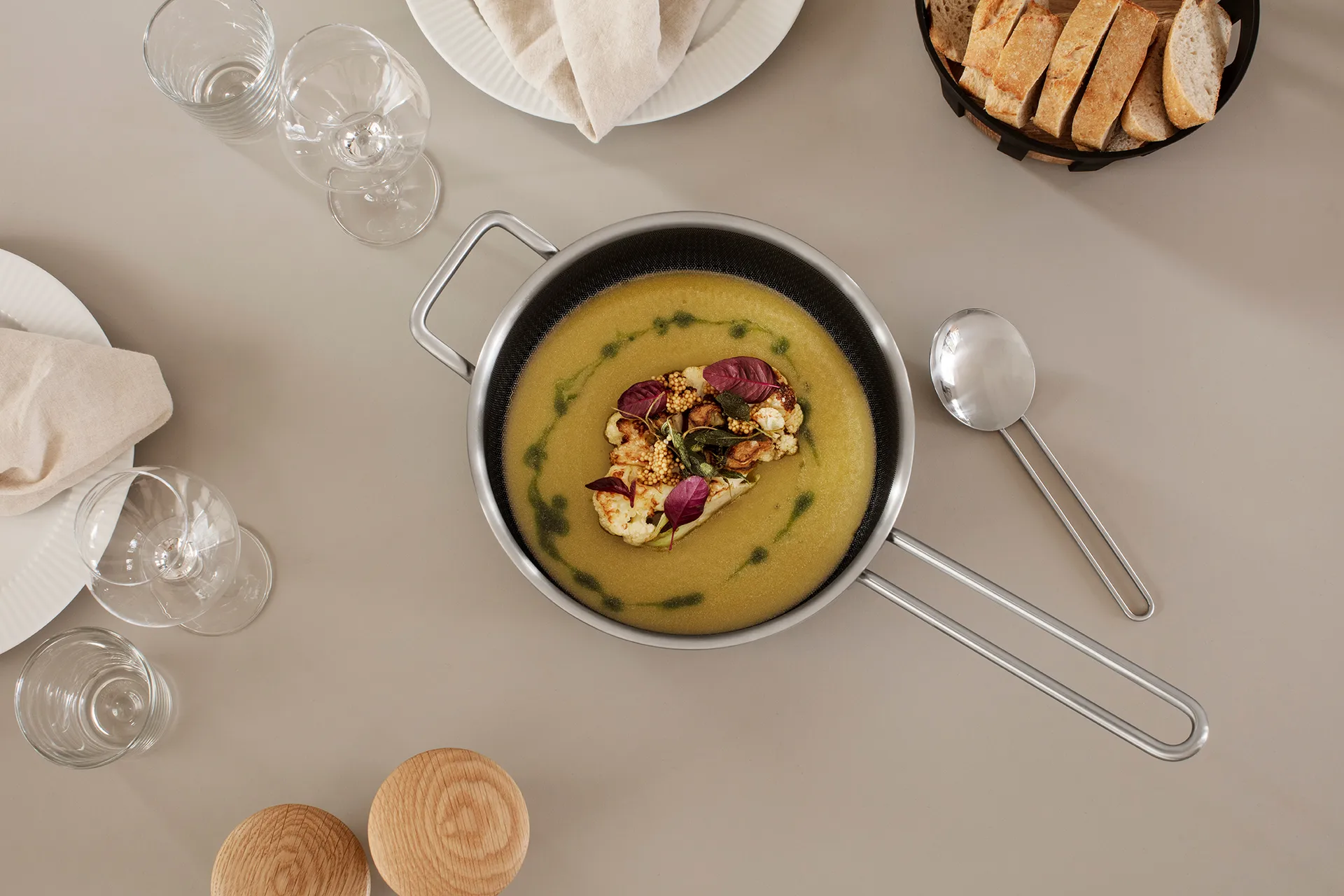 Sauteuse Eva Trio Multi Mosaic Slip-Let, 24 cm Eva Solo