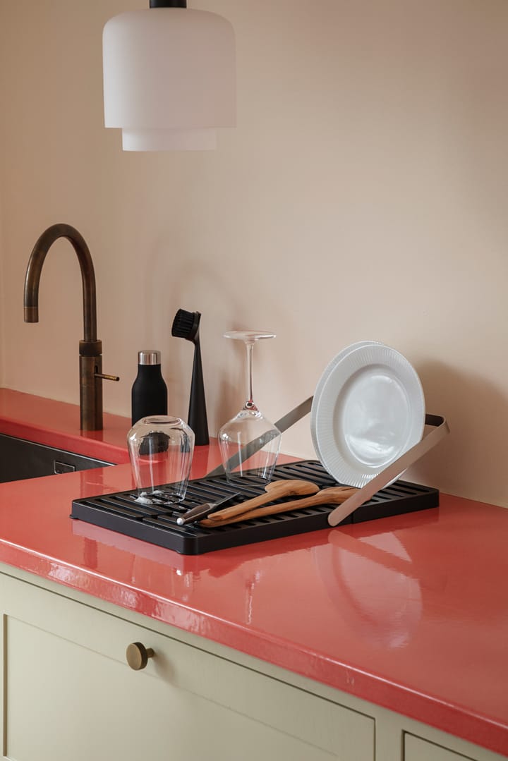 Scolapiatti Eva Solo 46x29 cm, Nero Eva Solo