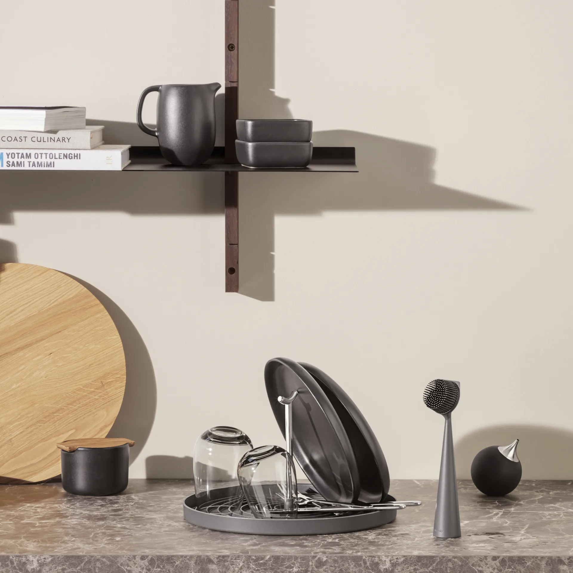 Scolapiatti pieghevole Eva Solo, Grigio Eva Solo