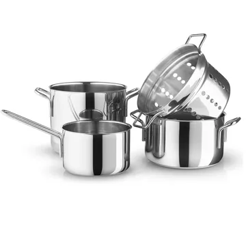 Set collection box in acciaio inox Eva Trio - confezione da 4 - Eva Solo