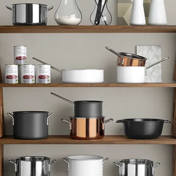 Set collection box in acciaio inox Eva Trio - confezione da 4 - Eva Solo