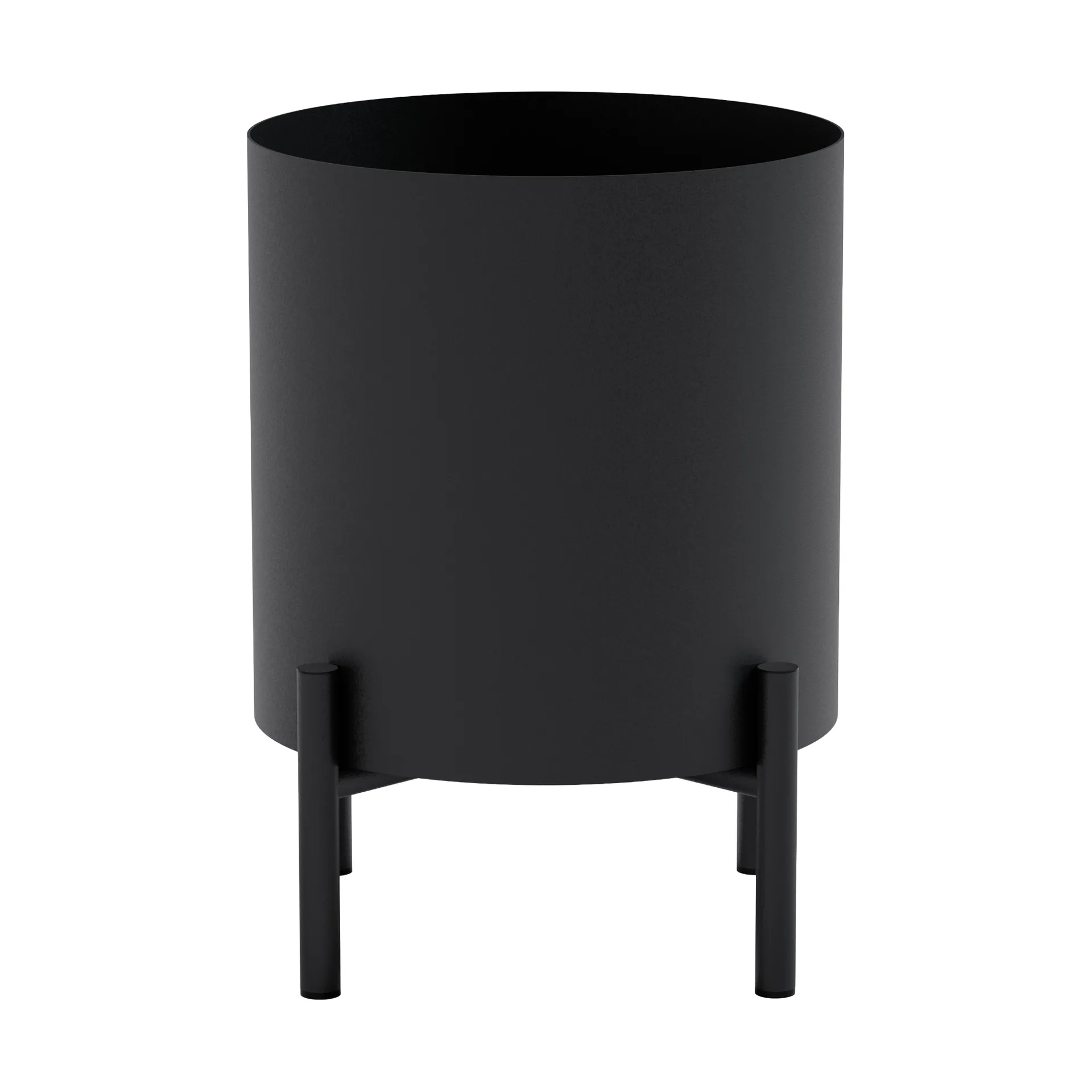 Vaso da esterno grande Simply Grow Ø37 cm, Nero Eva Solo
