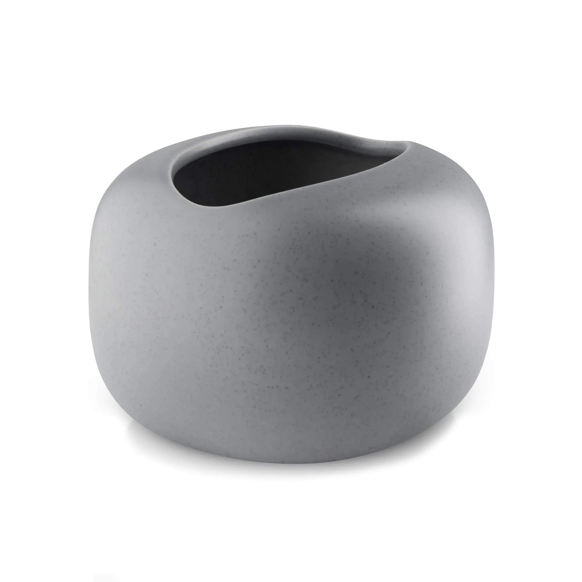 Vaso da fiori Stone Ø 16 cm, Grigio Eva Solo