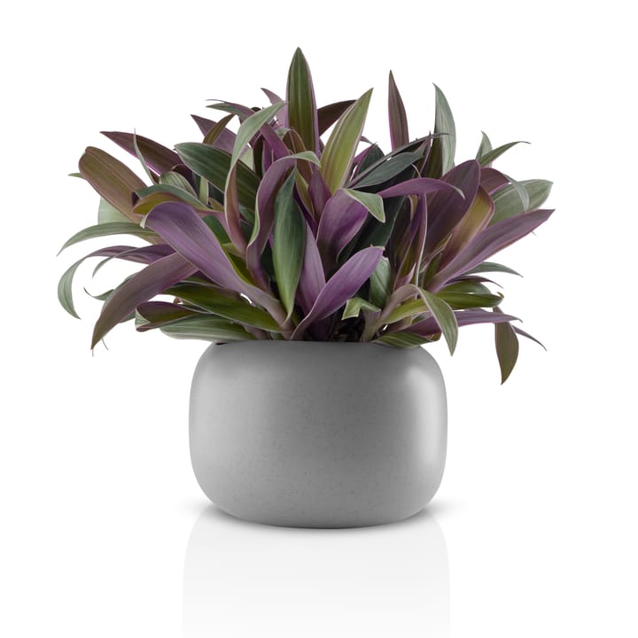 Vaso da fiori Stone Ø 16 cm, Grigio Eva Solo