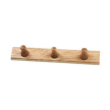 Appendino Q3 Allé con 3 ganci - Rovere naturale laccato - FDB Møbler