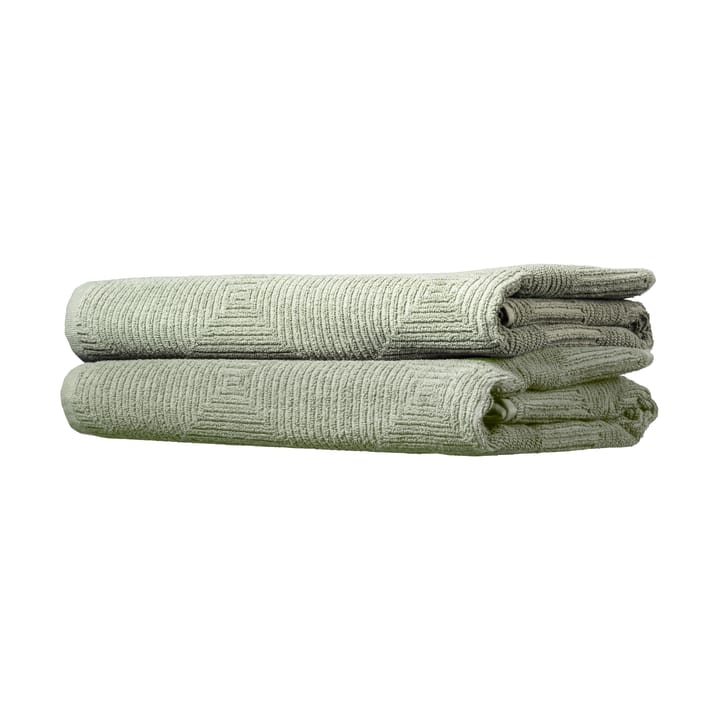Asciugamano da bagno R33 Kirkeby 2 pezzi, Sea spray FDB Møbler