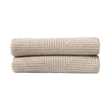 Asciugamano R33 Kirkeby 2 pezzi - Giorno di pioggia - FDB Møbler