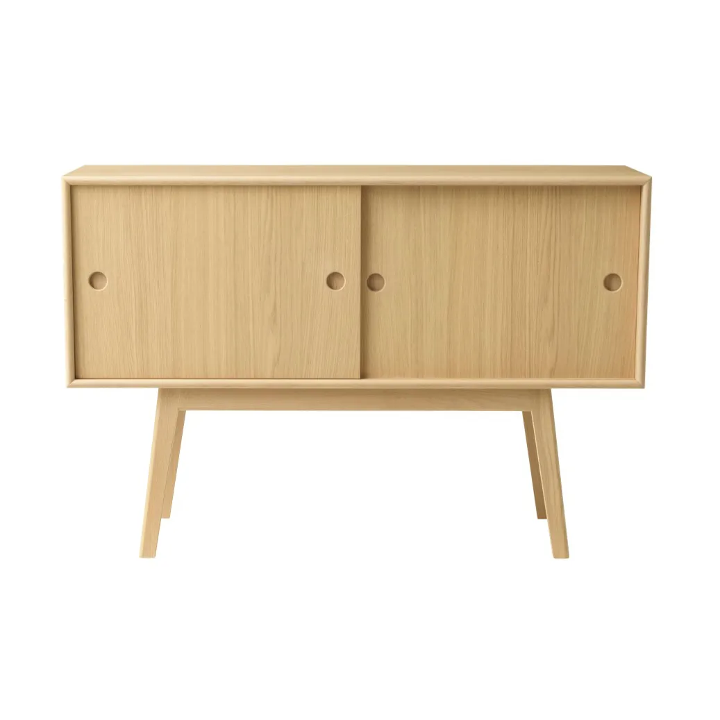 Credenza A83 Butler, Rovere naturale laccato FDB Møbler