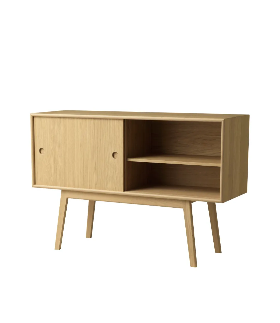 Credenza A83 Butler, Rovere naturale laccato FDB Møbler