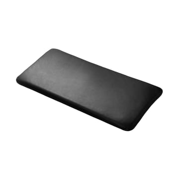 Cuscino per seduta R6 Radius 33x65 cm - Pelle nera - FDB Møbler