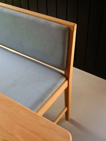 J176 Sønderborg panca - Rovere laccato-ploegwool blue - FDB Møbler