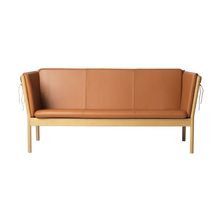 L45 MK154 divano - Rovere laccato-pelle cognac - FDB Møbler