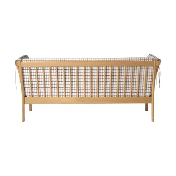 L45 MK154 divano - Rovere laccato-tessuto beige - FDB Møbler