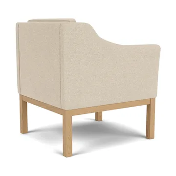 L46 MK155 easy chair poltrona - Rovere laccato-tessuto beige - FDB Møbler