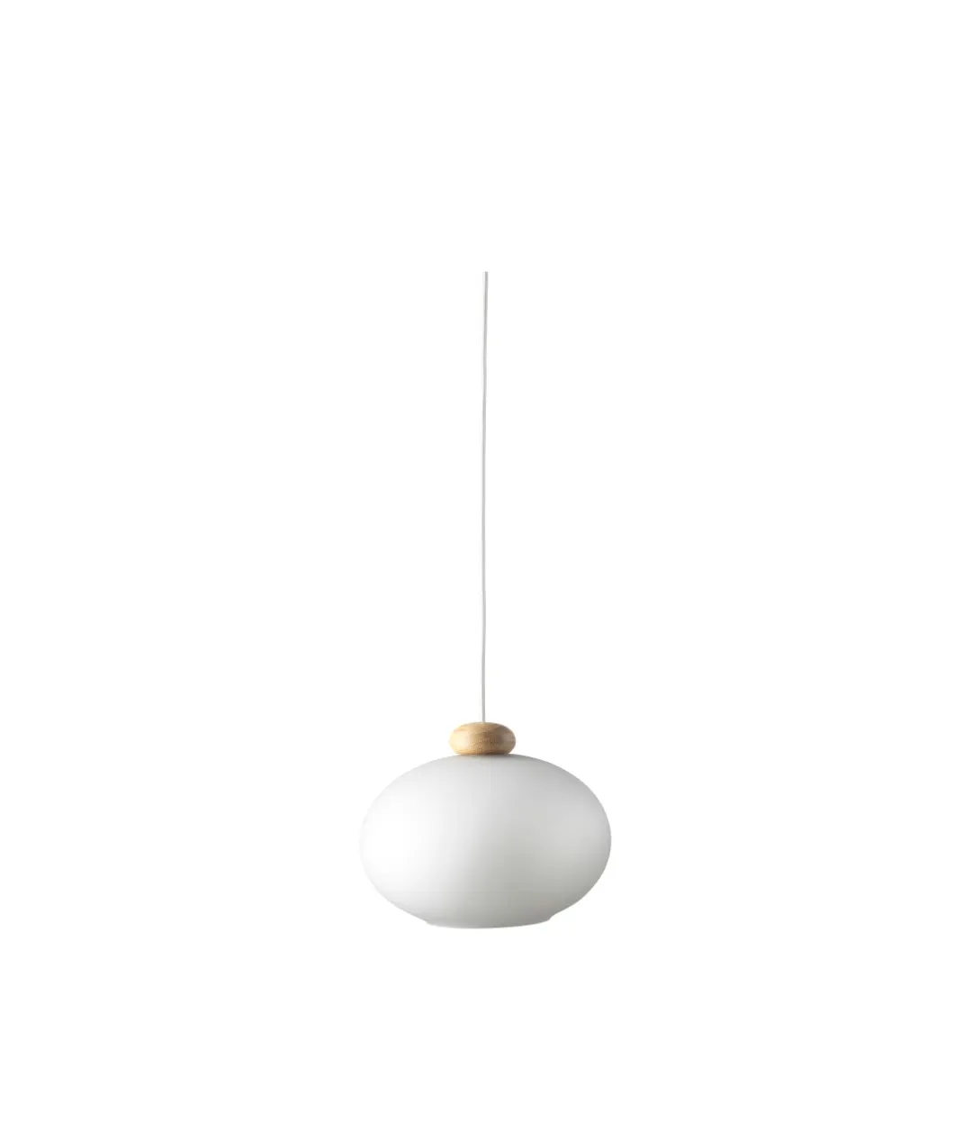 Lampadario U2 Hiti, Opale-rovere naturale laccato FDB Møbler