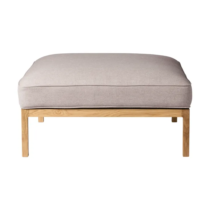 Modulo divano L37 7-9-13 pouf 90 cm - Stone-lacquered oak - FDB Møbler