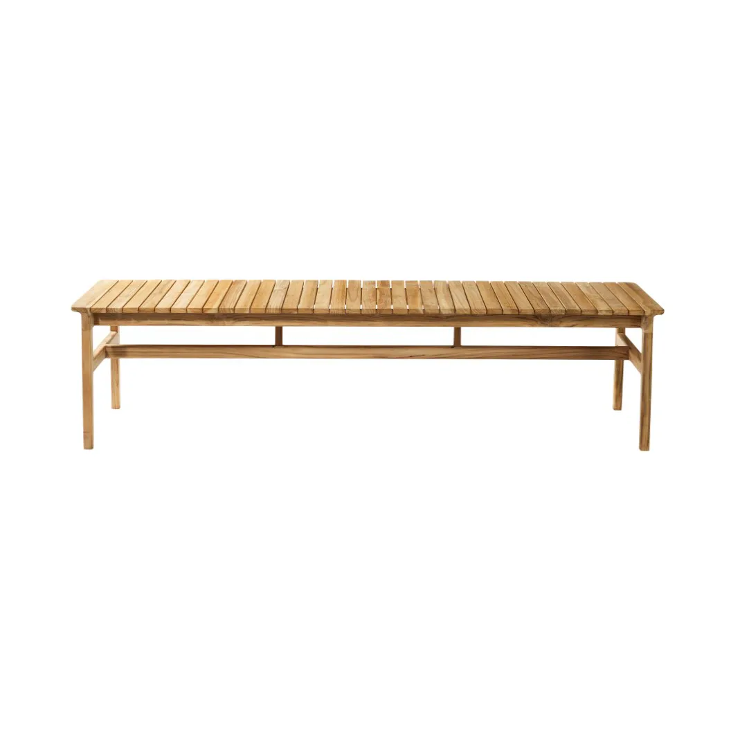 Panchina a 3 posti M10 Sammen, Teak oliato naturale FDB Møbler