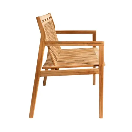 Panchina a 3 posti M11 Sammen, Teak oliato naturale FDB Møbler