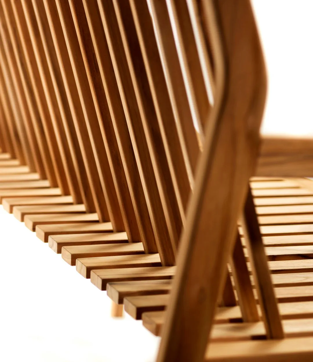 Panchina a 3 posti M11 Sammen, Teak oliato naturale FDB Møbler