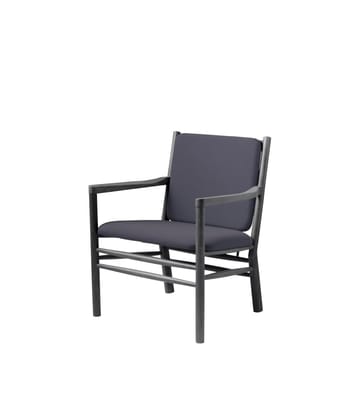 Poltrona J147 - Rovere verniciato nero-blu scuro - FDB Møbler