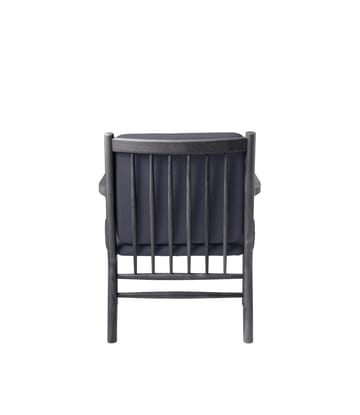 Poltrona J147 - Rovere verniciato nero-blu scuro - FDB Møbler