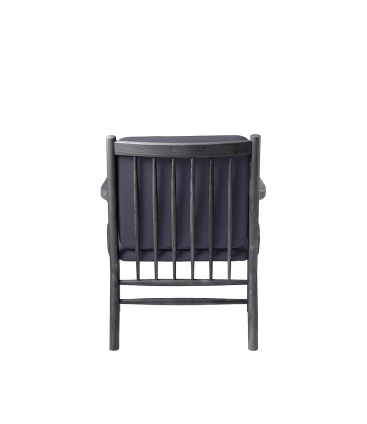 Poltrona J147, Rovere verniciato nero-blu scuro FDB Møbler