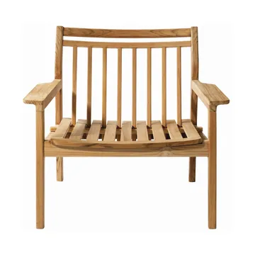 Poltrona lounge M6 Sammen - Teak oliato naturale - FDB Møbler