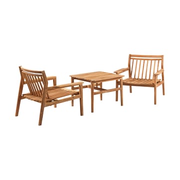 Poltrona lounge M6 Sammen - Teak oliato naturale - FDB Møbler