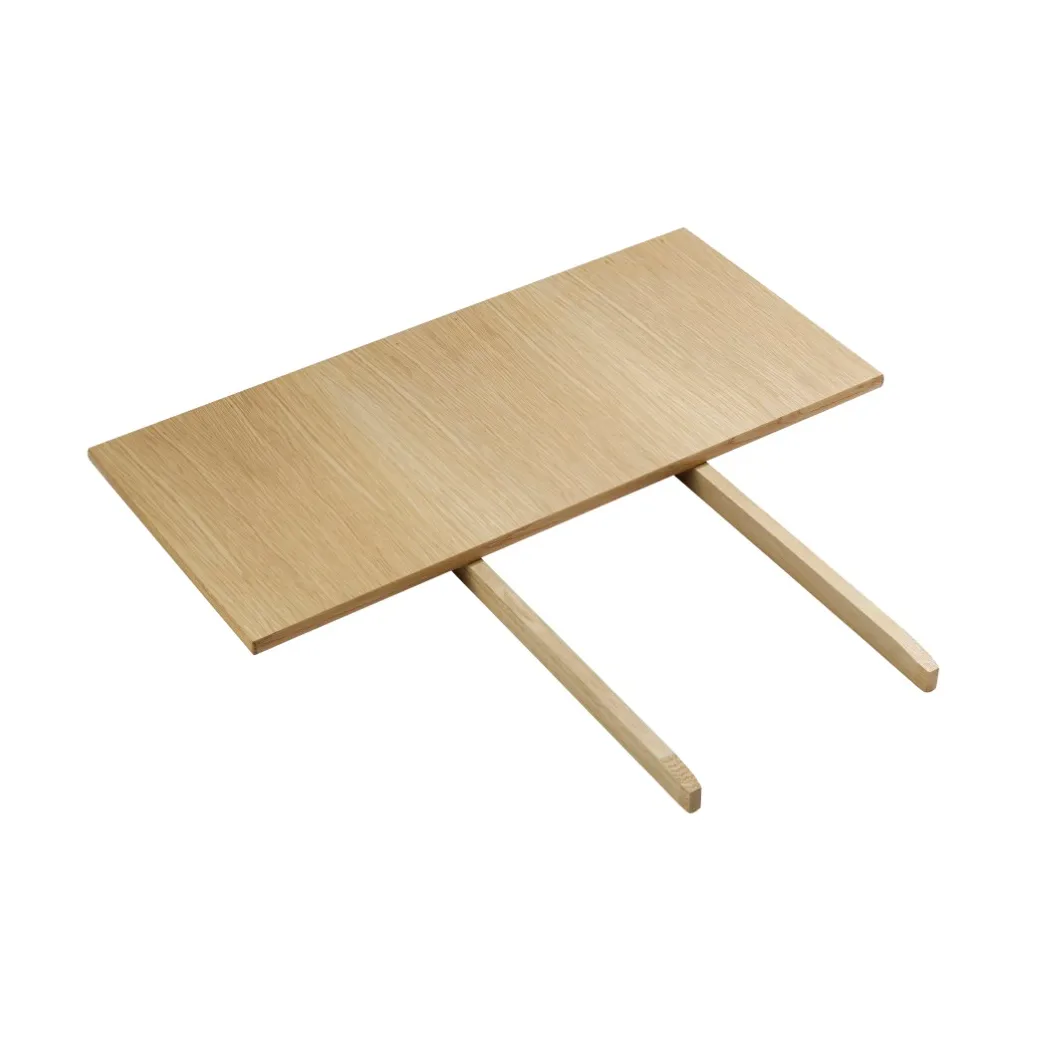 Prolunga C35, 82x37 cm rovere naturale-quercia naturale laccata FDB Møbler