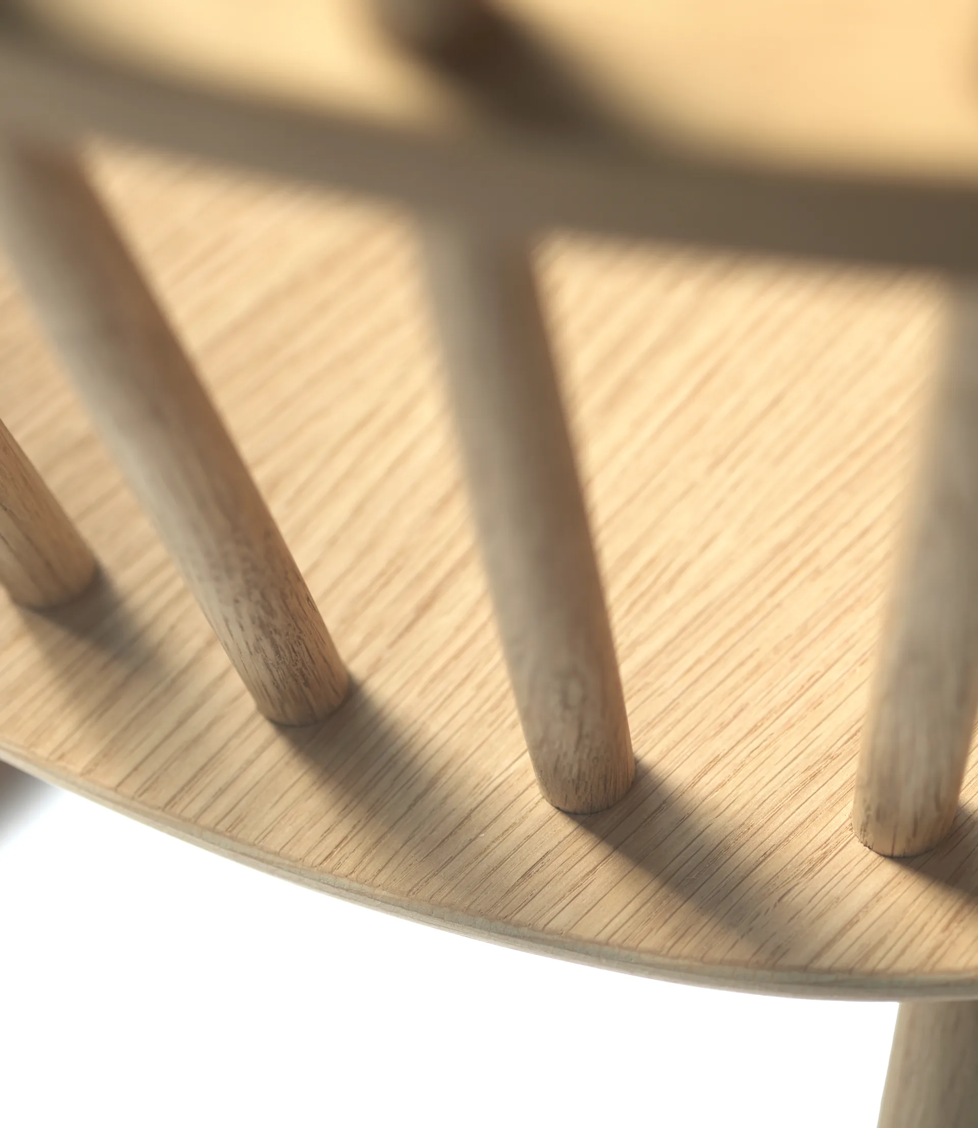 Sedia a dondolo J52G, Rovere oliato FDB Møbler