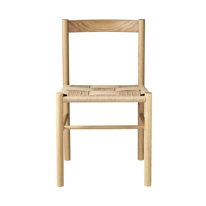 Sedia J178 Lønstrup  - Rovere naturale laccata - corda di carta naturale - FDB Møbler