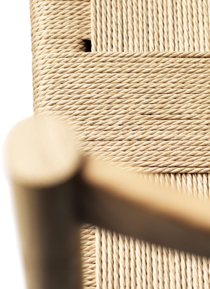 Sedia J178 Lønstrup v2, Quercia nature laccato-papercord FDB Møbler