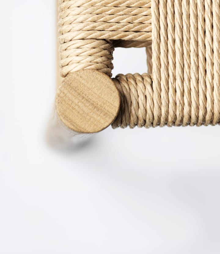 Sedia J178 Lønstrup v2, Quercia nature laccato-papercord FDB Møbler
